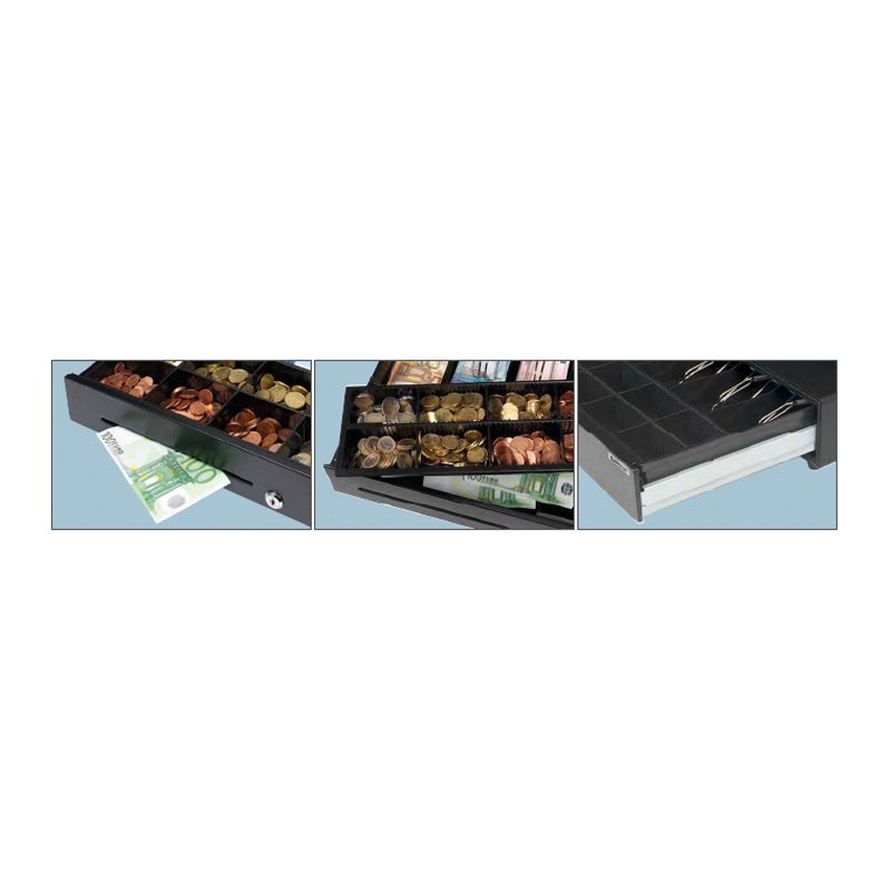Safescan cassette-caisse SD-4141 Standard Duty, noir, 24 Volts